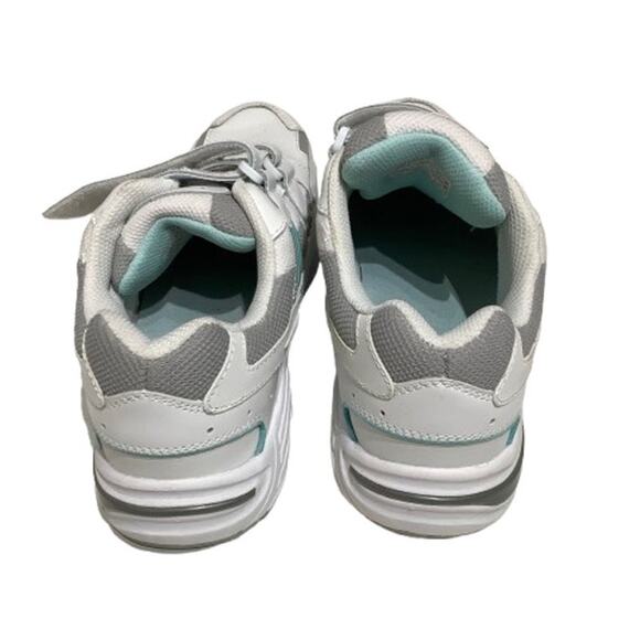 Vionic White & Light Blue Strap Sneakers Size 8 - Orthopedic, Comfort, Everyday - Picture 3 of 6